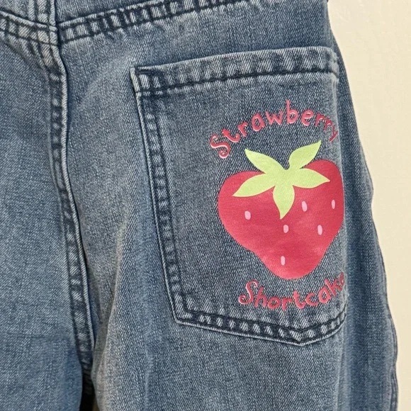 Strawberry Shortcake Denim Pants - Picture 5 of 11